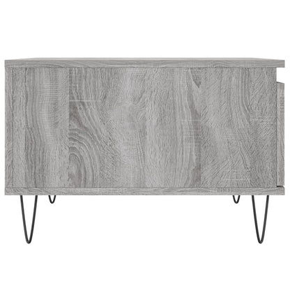 Couchtisch Grau Sonoma 55x55x36,5 cm Holzwerkstoff