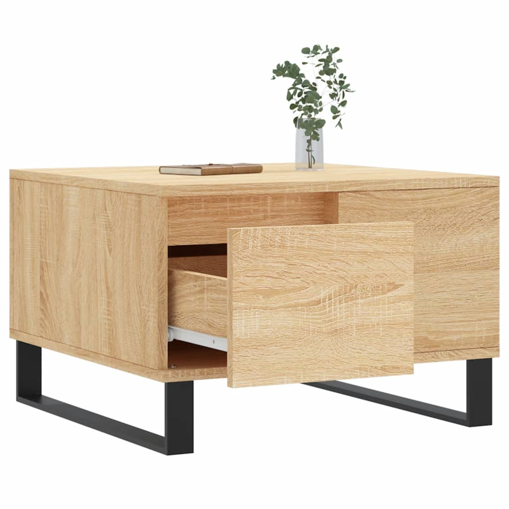 Couchtisch Sonoma-Eiche 55x55x36,5 cm Holzwerkstoff