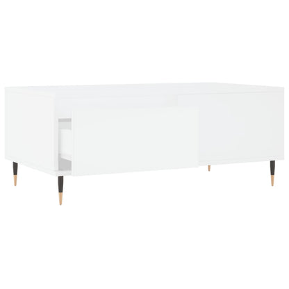 Couchtisch Weiß 90x50x36,5 cm Holzwerkstoff