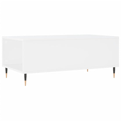 Couchtisch Weiß 90x50x36,5 cm Holzwerkstoff