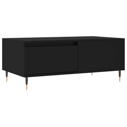 Sofabord Sort 90x50x36,5 cm Træ Materiale