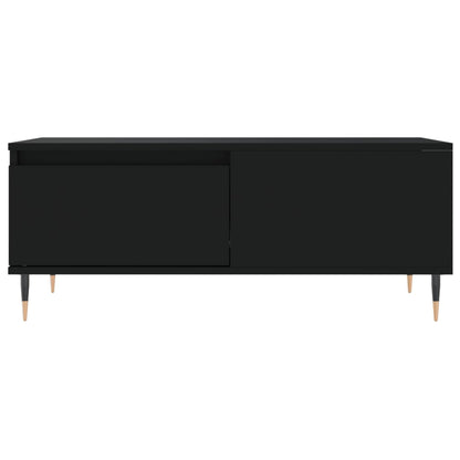 Sofabord Sort 90x50x36,5 cm Træ Materiale