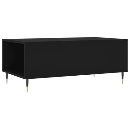 Sofabord Sort 90x50x36,5 cm Træ Materiale