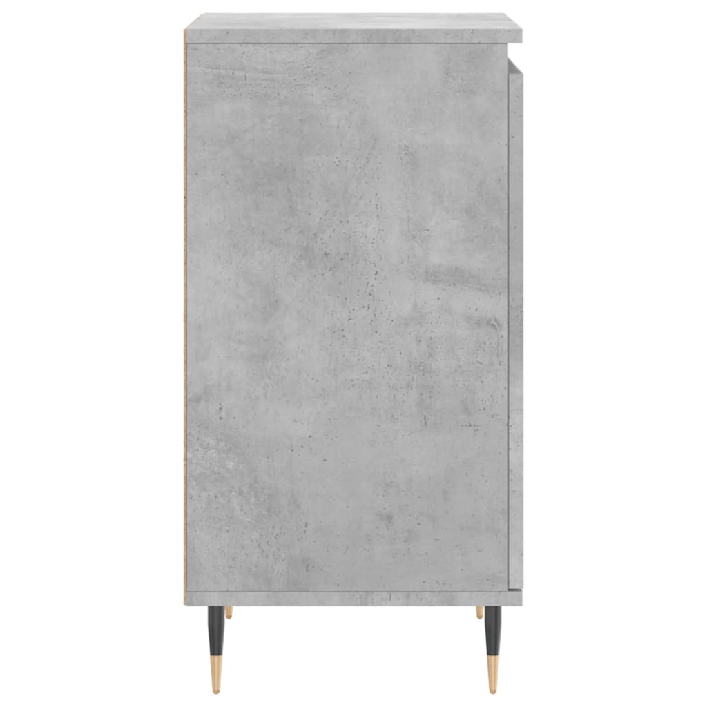 Sideboard Betongrau 40x35x70 cm Holzwerkstoff