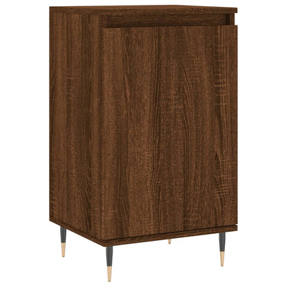 Skænke 2 stk Brun eg look 40x35x70 cm træmateriale