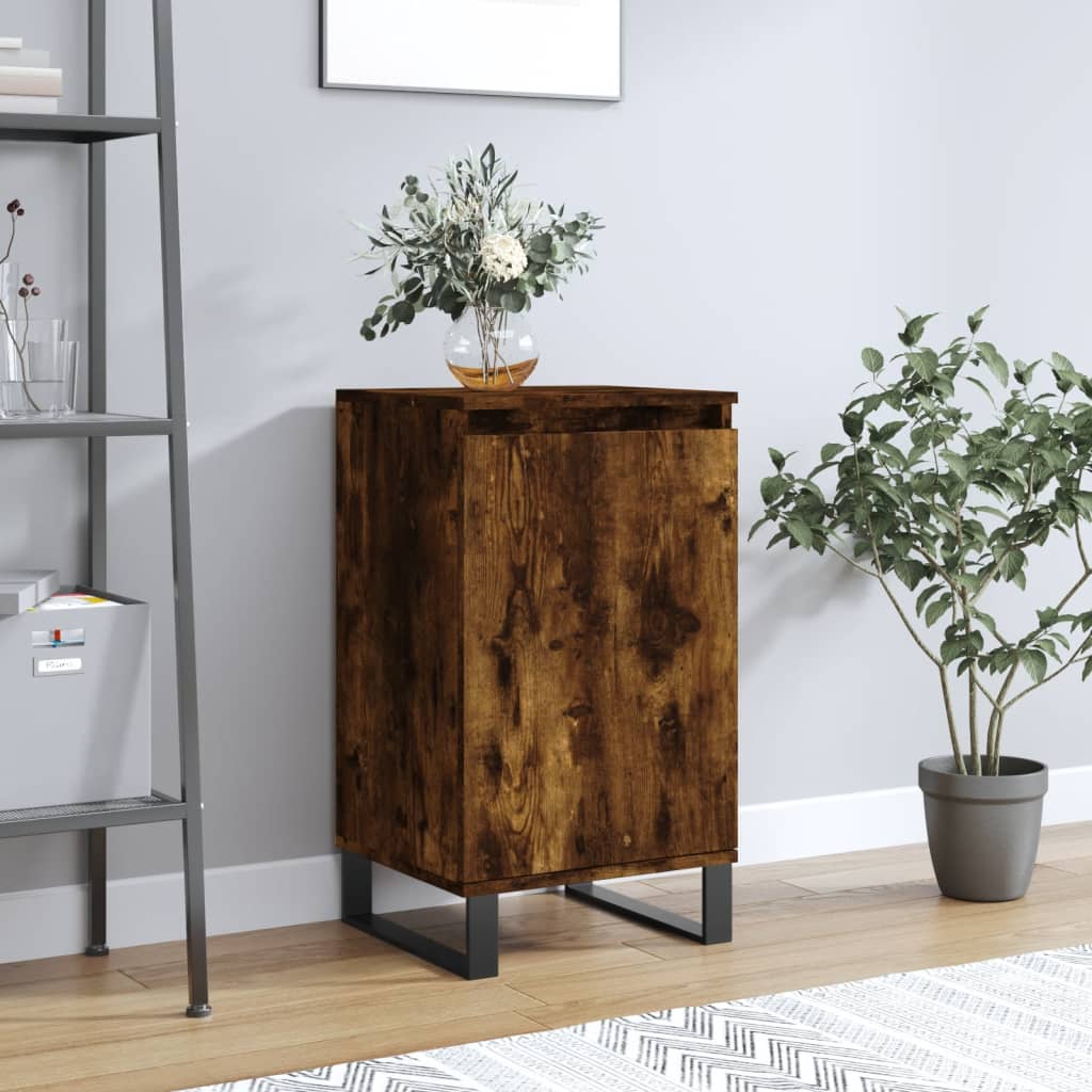 Sideboard Räuchereiche 40x35x70 cm Holzwerkstoff