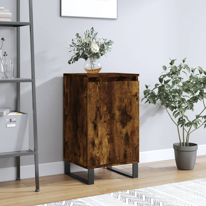 Sideboard Räuchereiche 40x35x70 cm Holzwerkstoff