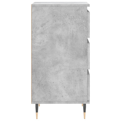 Sideboard Betongrau 40x35x70 cm Holzwerkstoff