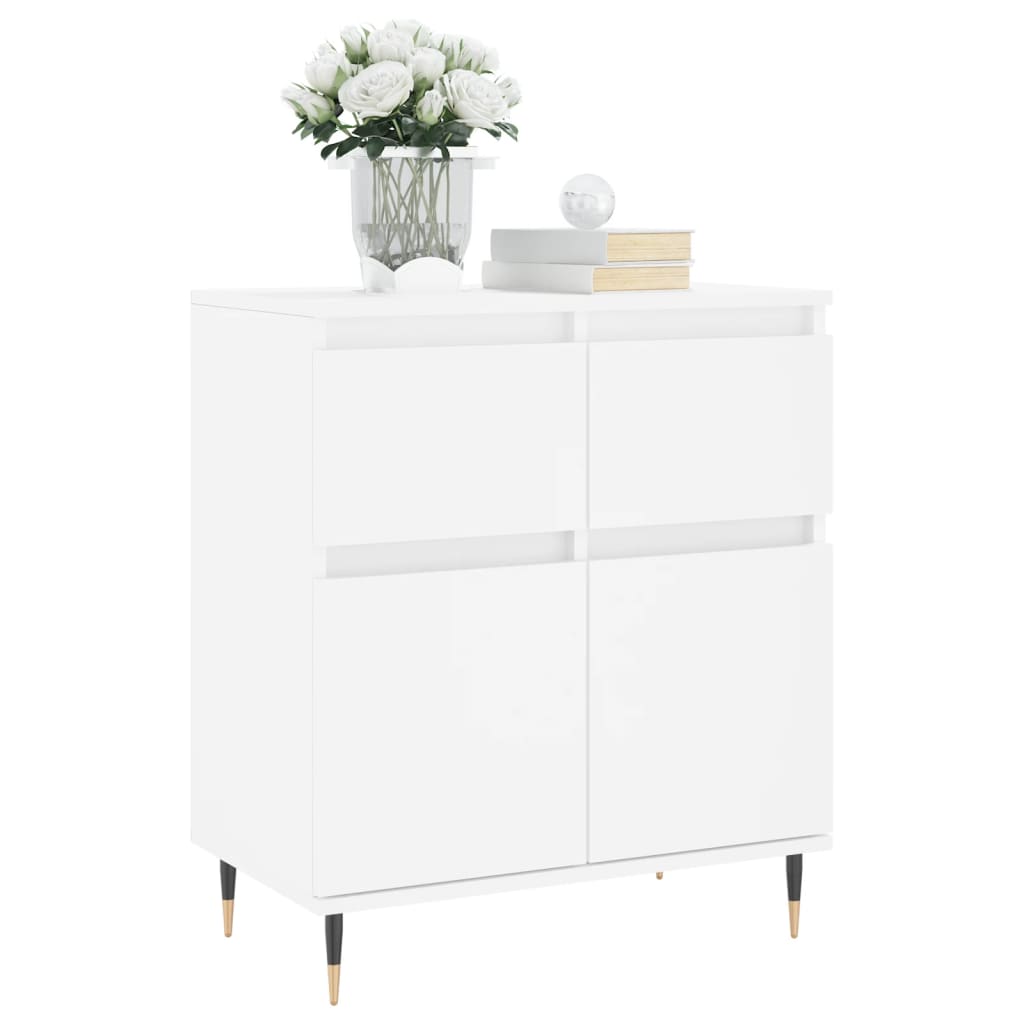 Sideboard Weiß 60x35x70 cm Holzwerkstoff