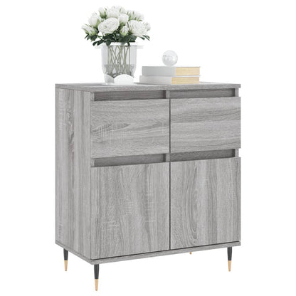 Sideboard Grau Sonoma 60x35x70 cm Holzwerkstoff