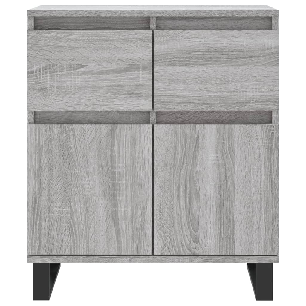 Sideboard Grau Sonoma 60x35x70 cm Holzwerkstoff
