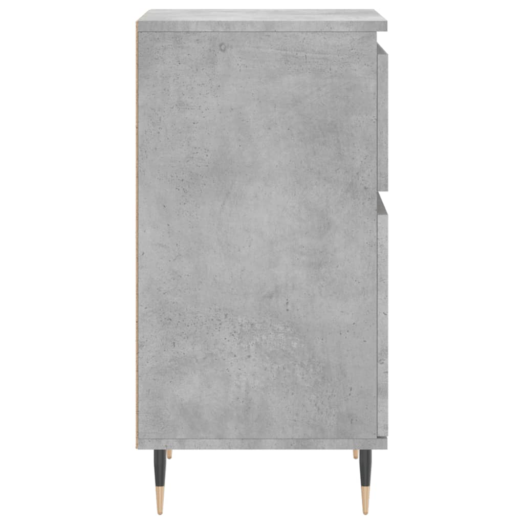 Skænke 2 stk Betongrå 40x35x70 cm træmateriale