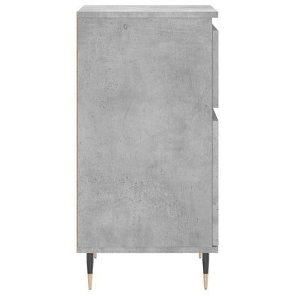 Skænke 2 stk Betongrå 40x35x70 cm træmateriale
