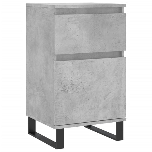 Sideboard Betongrau 40x35x70 cm Holzwerkstoff