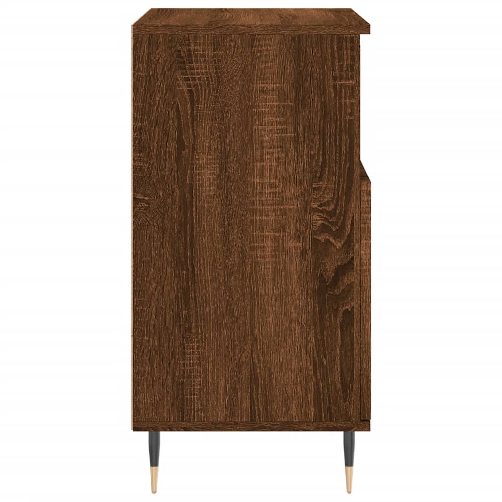 Sideboard Braun Eichen-Optik 60x35x70 cm Holzwerkstoff