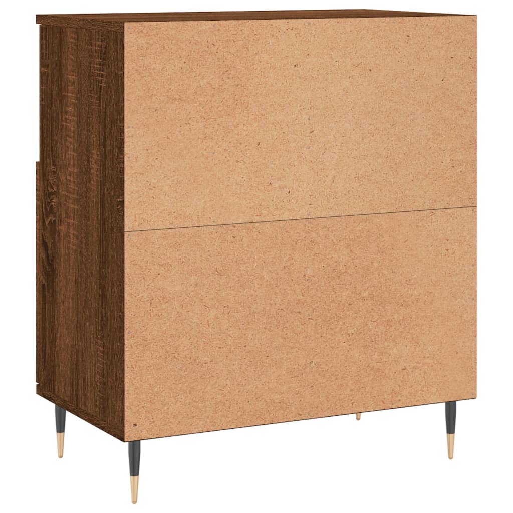 Sideboard Braun Eichen-Optik 60x35x70 cm Holzwerkstoff