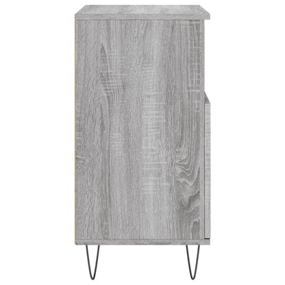 Sideboard Grau Sonoma 60x35x70 cm Holzwerkstoff
