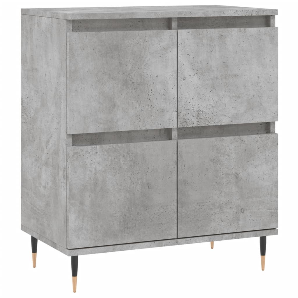 Sideboard Betongrau 60x35x70 cm Holzwerkstoff