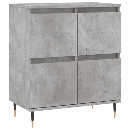 Sideboard Betongrau 60x35x70 cm Holzwerkstoff