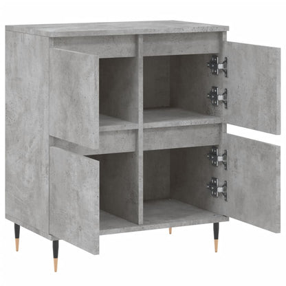 Sideboard Betongrau 60x35x70 cm Holzwerkstoff