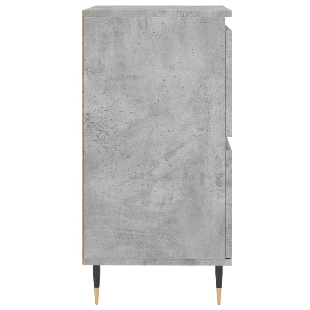 Sideboard Betongrau 60x35x70 cm Holzwerkstoff