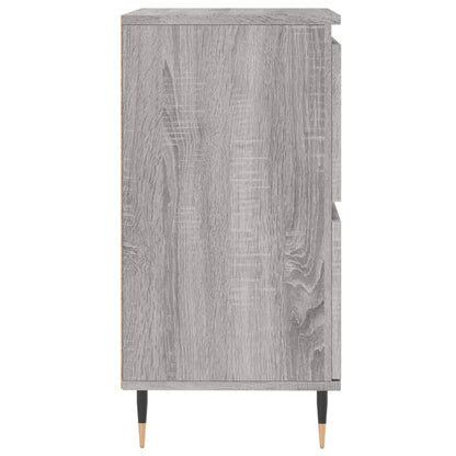 Skænk Grå Sonoma 60x35x70 cm Træmateriale