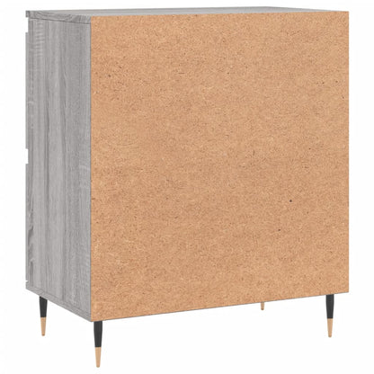 Skænk Grå Sonoma 60x35x70 cm Træmateriale