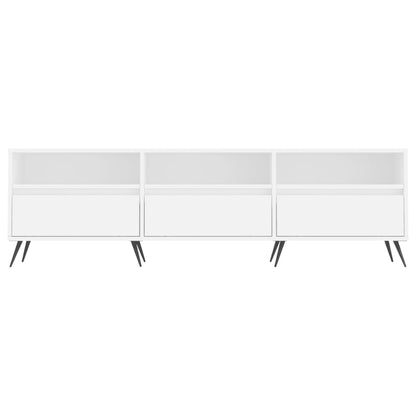 TV-skab Hvid 150x30x44,5 cm Træ Materiale