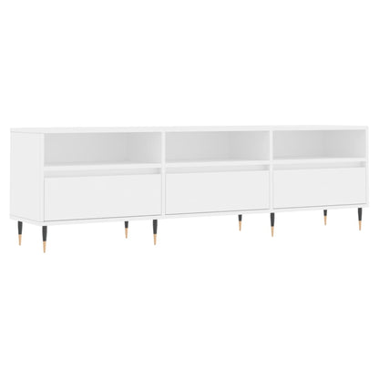 TV-Schrank Weiß 150x30x44,5 cm Holzwerkstoff