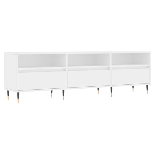 TV-Schrank Weiß 150x30x44,5 cm Holzwerkstoff