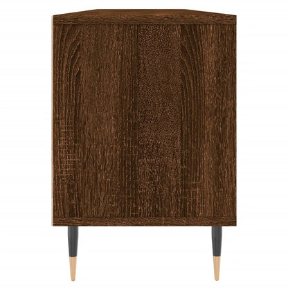 TV-Schrank Braun Eichen-Optik 150x30x44,5 cm Holzwerkstoff