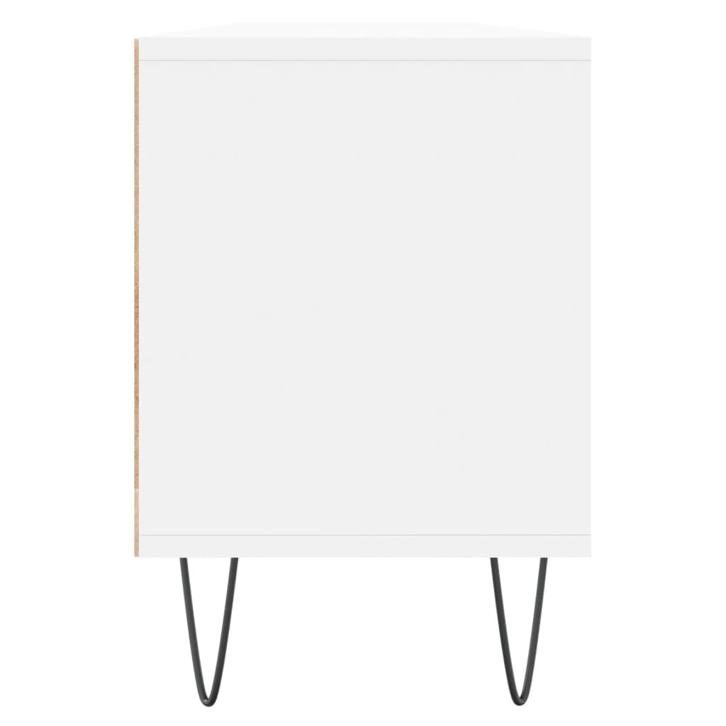 TV-skab Hvid 150x30x44,5 cm Træ Materiale