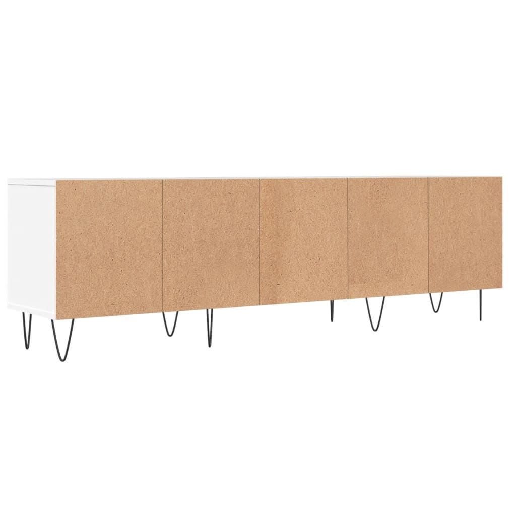 TV-skab Hvid 150x30x44,5 cm Træ Materiale