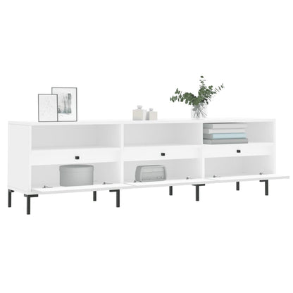 TV-skab Hvid 150x30x44,5 cm Træ Materiale