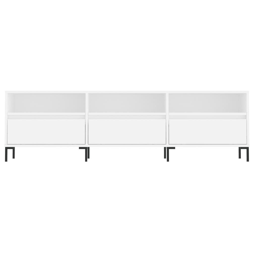 TV-skab Hvid 150x30x44,5 cm Træ Materiale