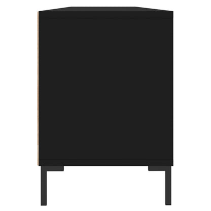 TV-skab Sort 150x30x44,5 cm Træ Materiale