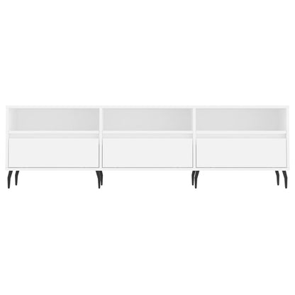 TV-skab Hvid 150x30x44,5 cm Træ Materiale