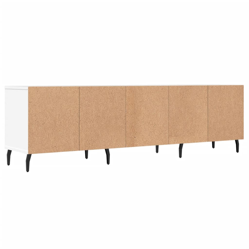 TV-skab Hvid 150x30x44,5 cm Træ Materiale