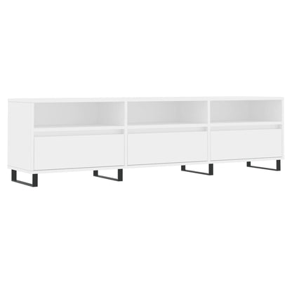 TV-skab Hvid 150x30x44,5 cm Træ Materiale