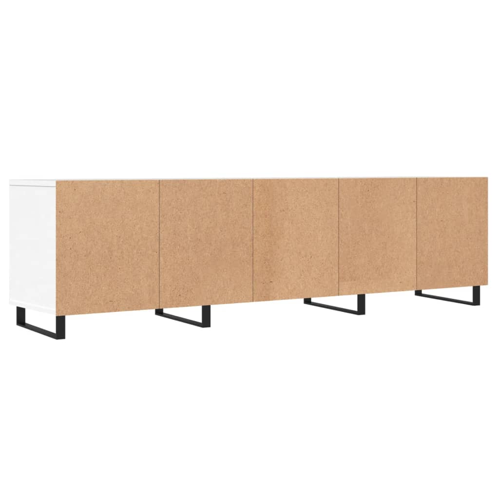 TV-skab Hvid 150x30x44,5 cm Træ Materiale