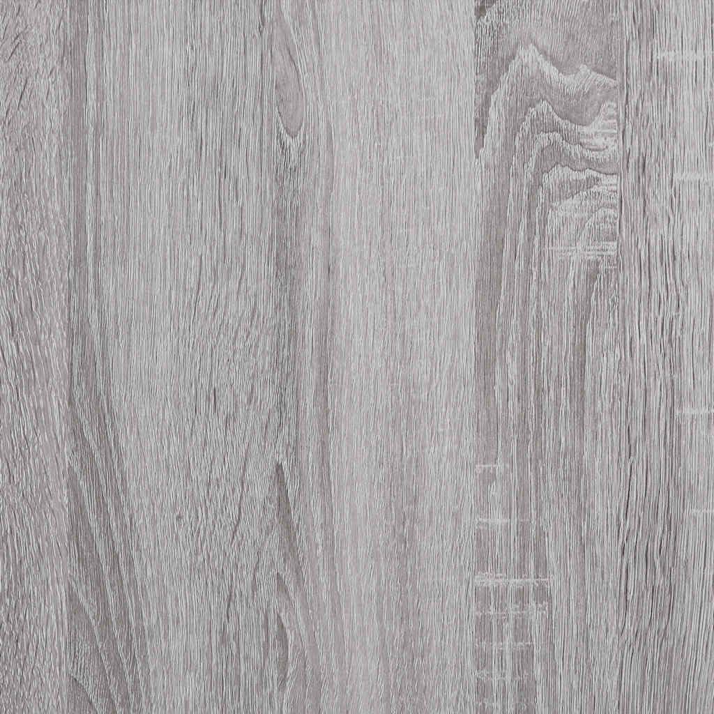 Badschrank Grau Sonoma 80x33x60 cm Holzwerkstoff