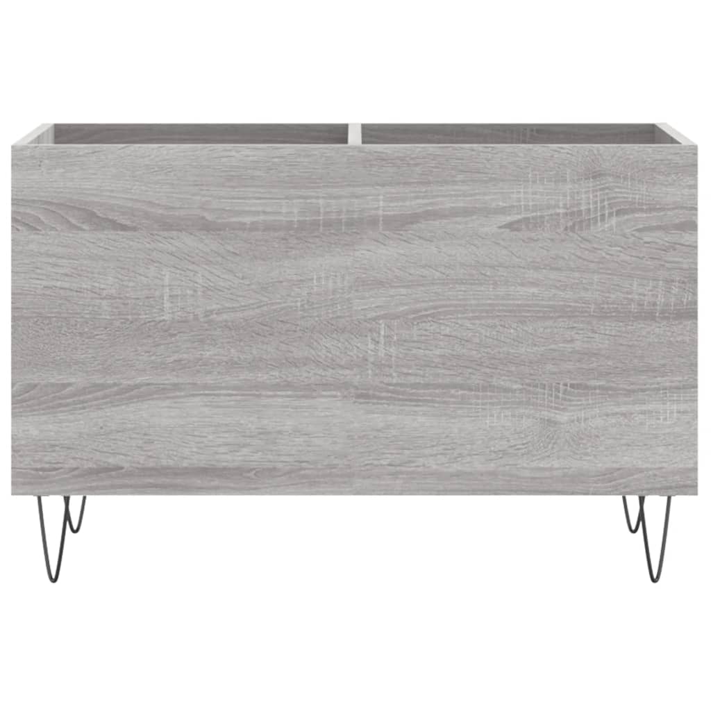 Pladeskab Grå Sonoma 74,5x38x48 cm Træmateriale