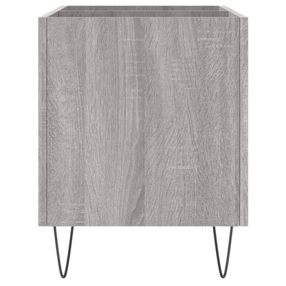 Pladeskab Grå Sonoma 74,5x38x48 cm Træmateriale