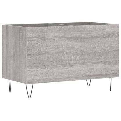 Pladeskab Grå Sonoma 74,5x38x48 cm Træmateriale