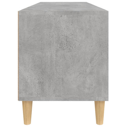 TV-Schrank Betongrau 100x34,5x44,5 cm Holzwerkstoff