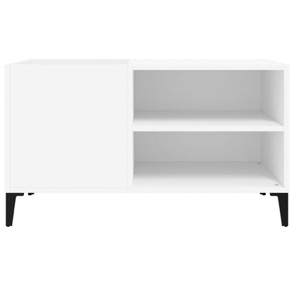 Plattenschrank Weiß 84,5x38x48 cm Holzwerkstoff