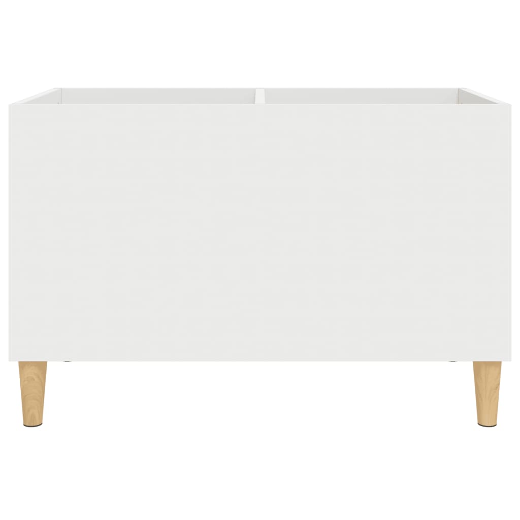 Plattenschrank Weiß 74,5x38x48 cm Holzwerkstoff