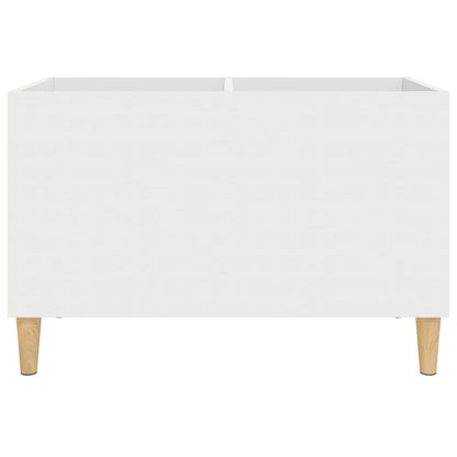 Plattenschrank Weiß 74,5x38x48 cm Holzwerkstoff