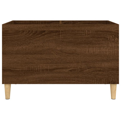 Plattenschrank Braun Eichen-Optik 74,5x38x48 cm Holzwerkstoff