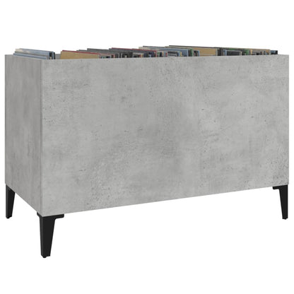 Plattenschrank Betongrau 74,5x38x48 cm Holzwerkstoff